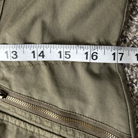 Love Tree Army Green Fatigue Style Hooded Women's Jacket size small - Picture 9 of 10